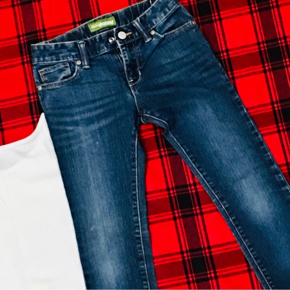 Sequin cat girl too and ballerina skinny denim jeans - school outfit  8 - Picture 4 of 8